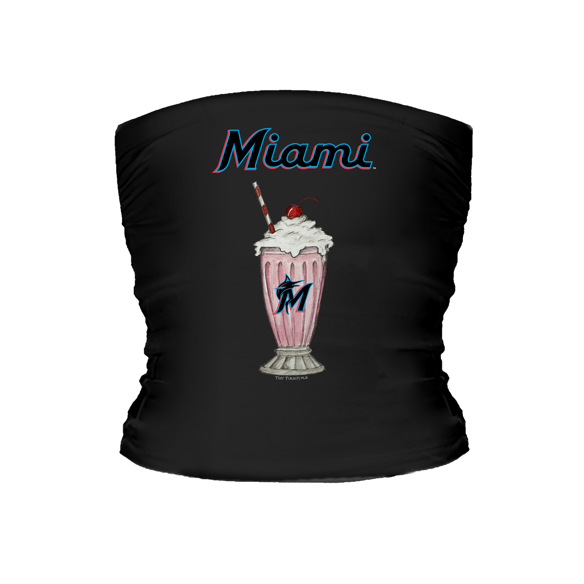 Miami Marlins Milkshake Tube Top