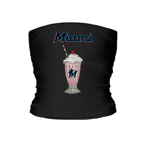 Miami Marlins Milkshake Tube Top