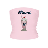 Miami Marlins Milkshake Tube Top