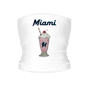 Miami Marlins Milkshake Tube Top