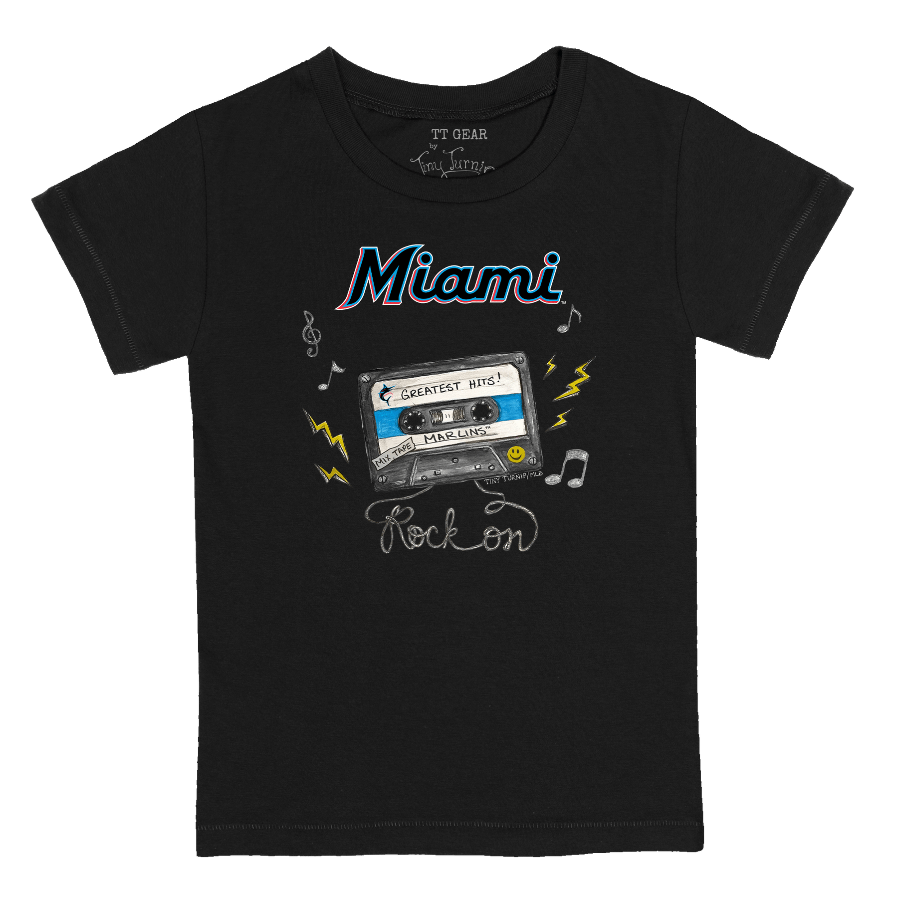 Miami Marlins Mixtape Kid's Tee Shirt