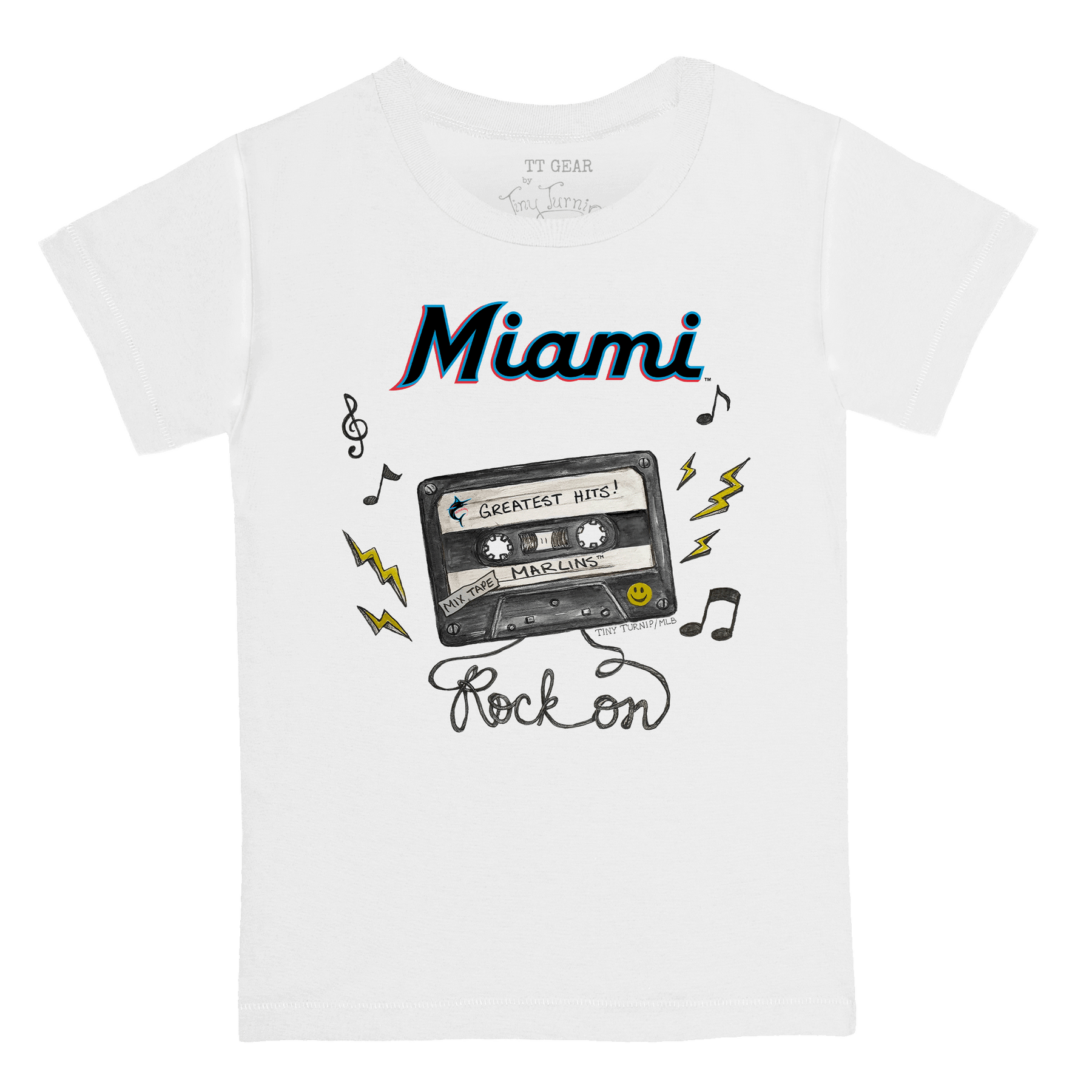Miami Marlins Mixtape Kid's Tee Shirt