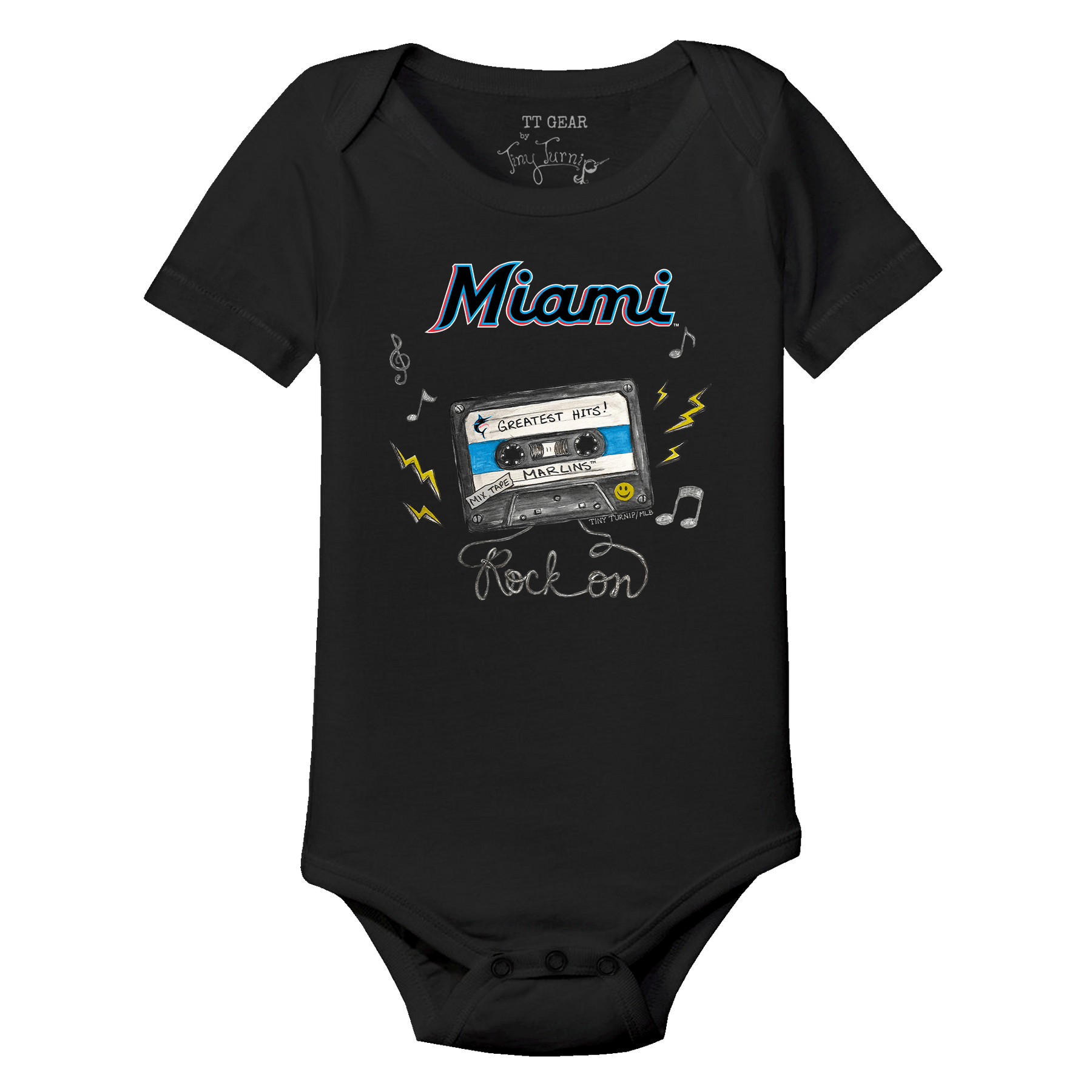 Miami Marlins Mixtape Short Sleeve Snapper