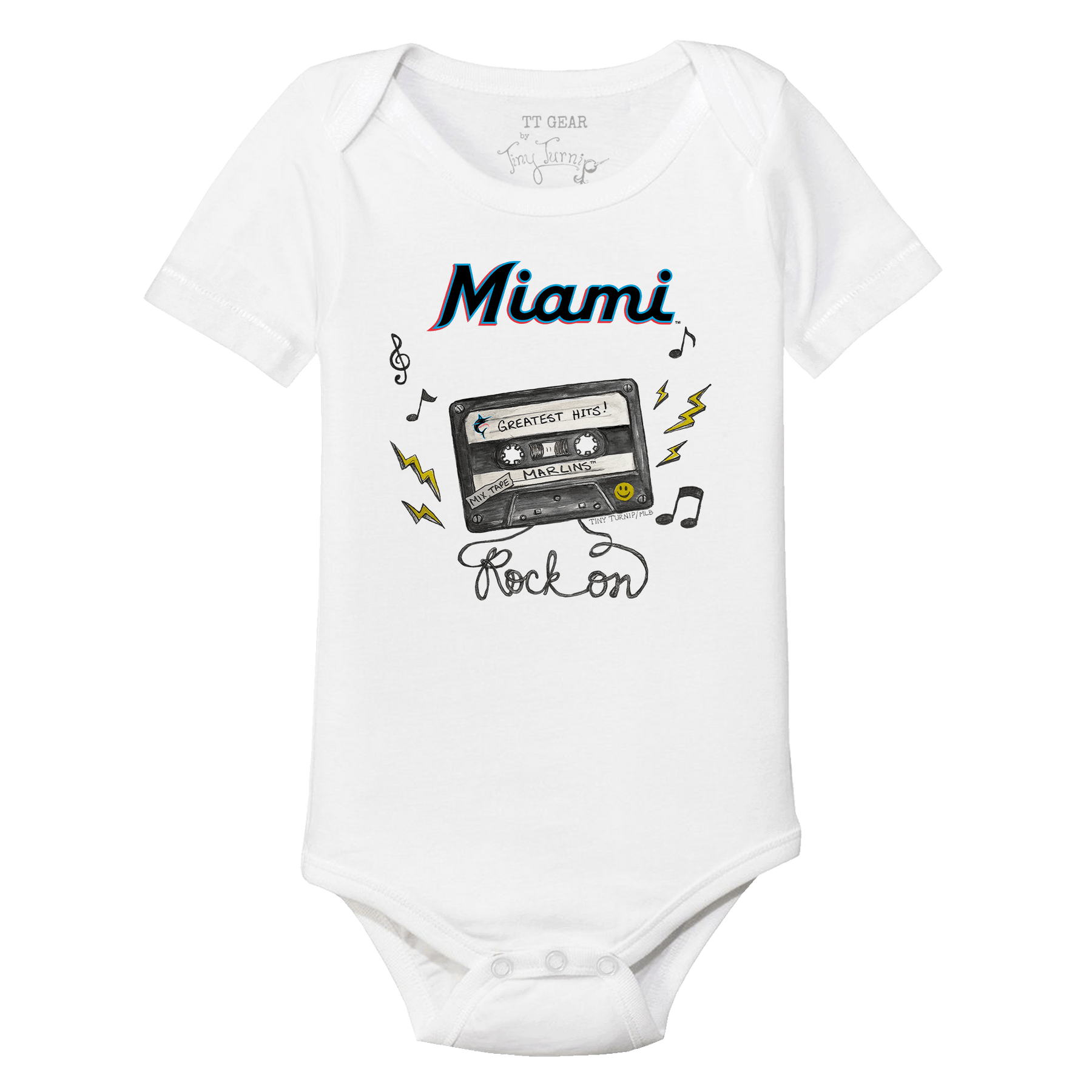 Miami Marlins Mixtape Short Sleeve Snapper