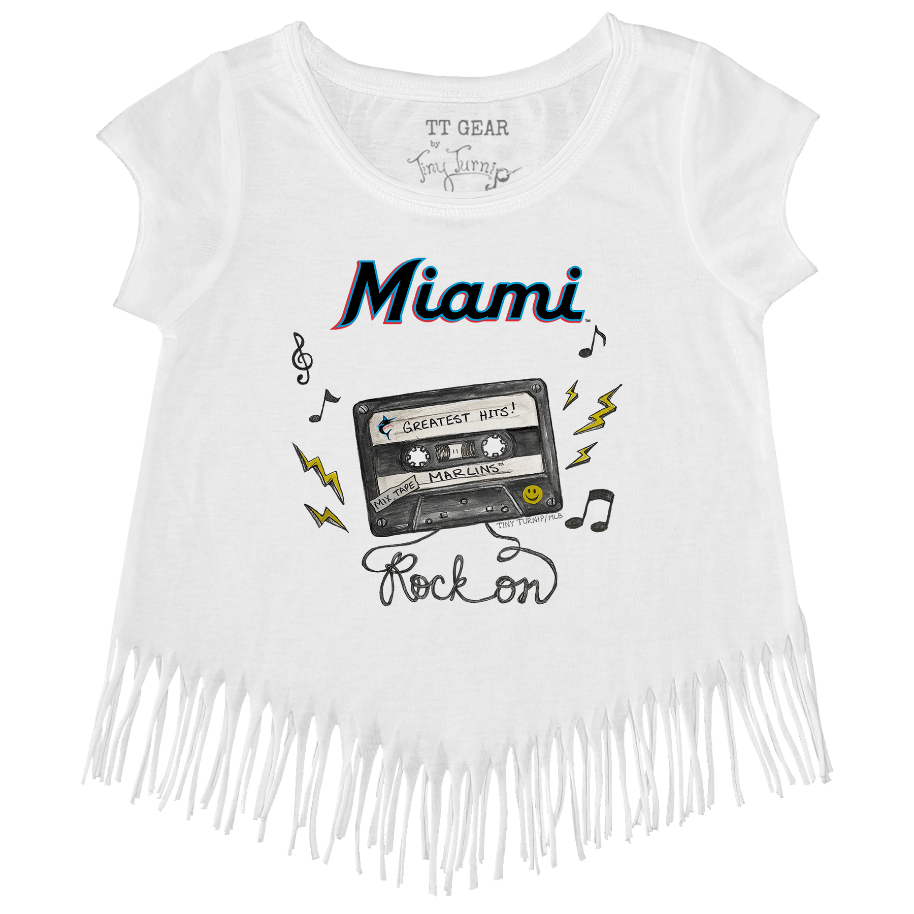 Miami Marlins Mixtape Fringe Tee
