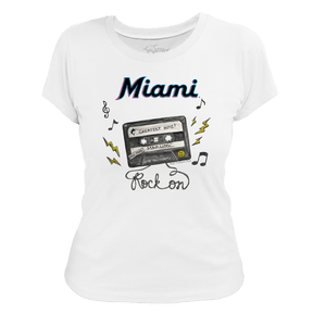 Miami Marlins Mixtape Women's Tee Shirt