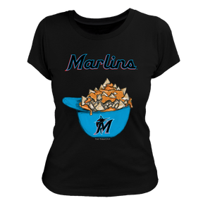 Miami Marlins Nacho Helmet Tee Shirt