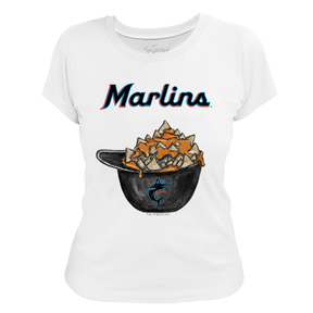 Miami Marlins Nacho Helmet Tee Shirt