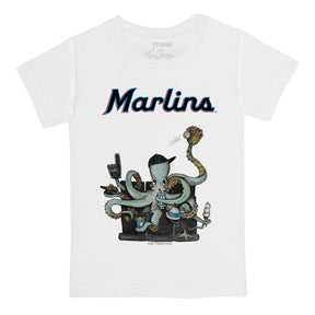 Miami Marlins Octopus Tee Shirt