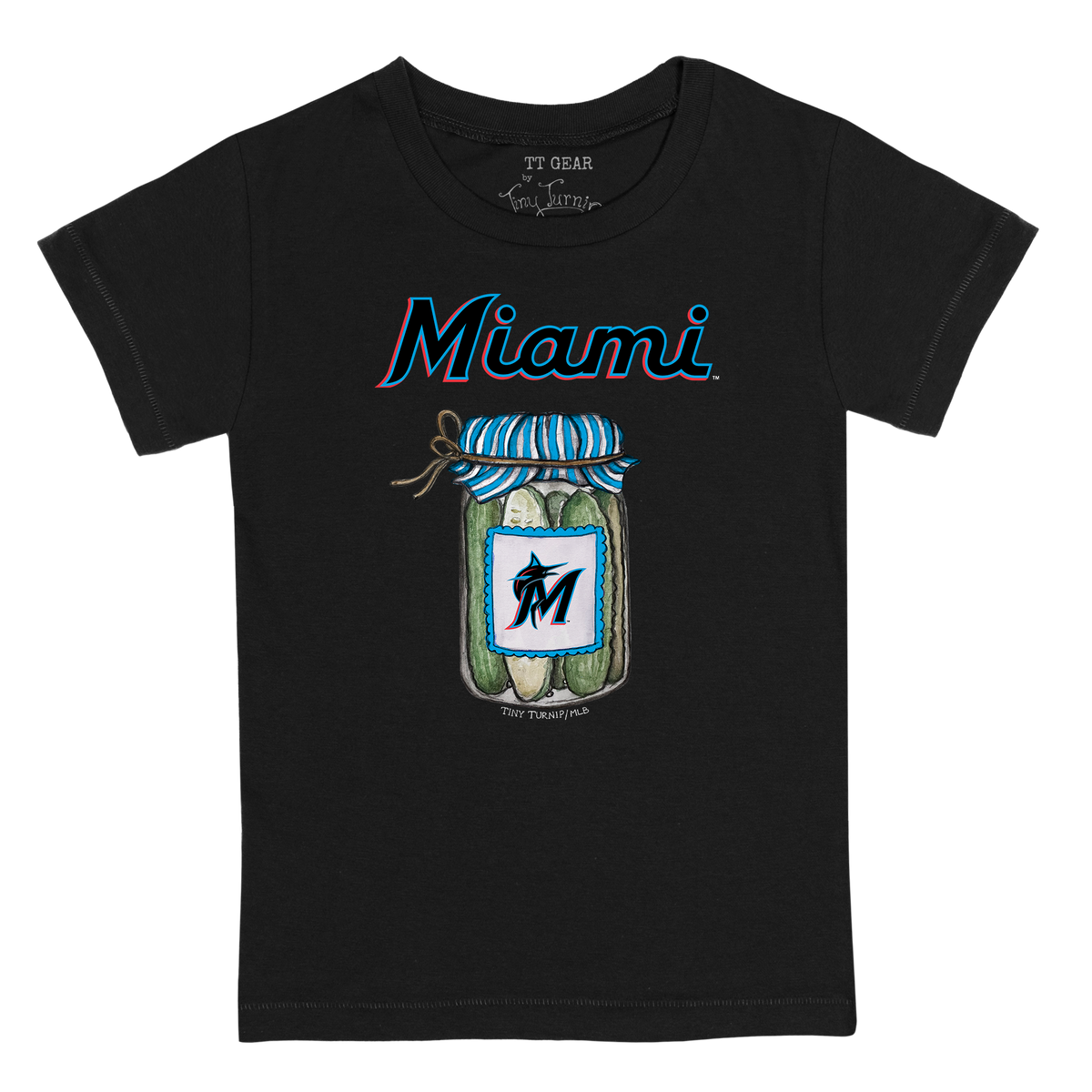 Miami Marlins Pickle Jar Kid's Tee Shirt