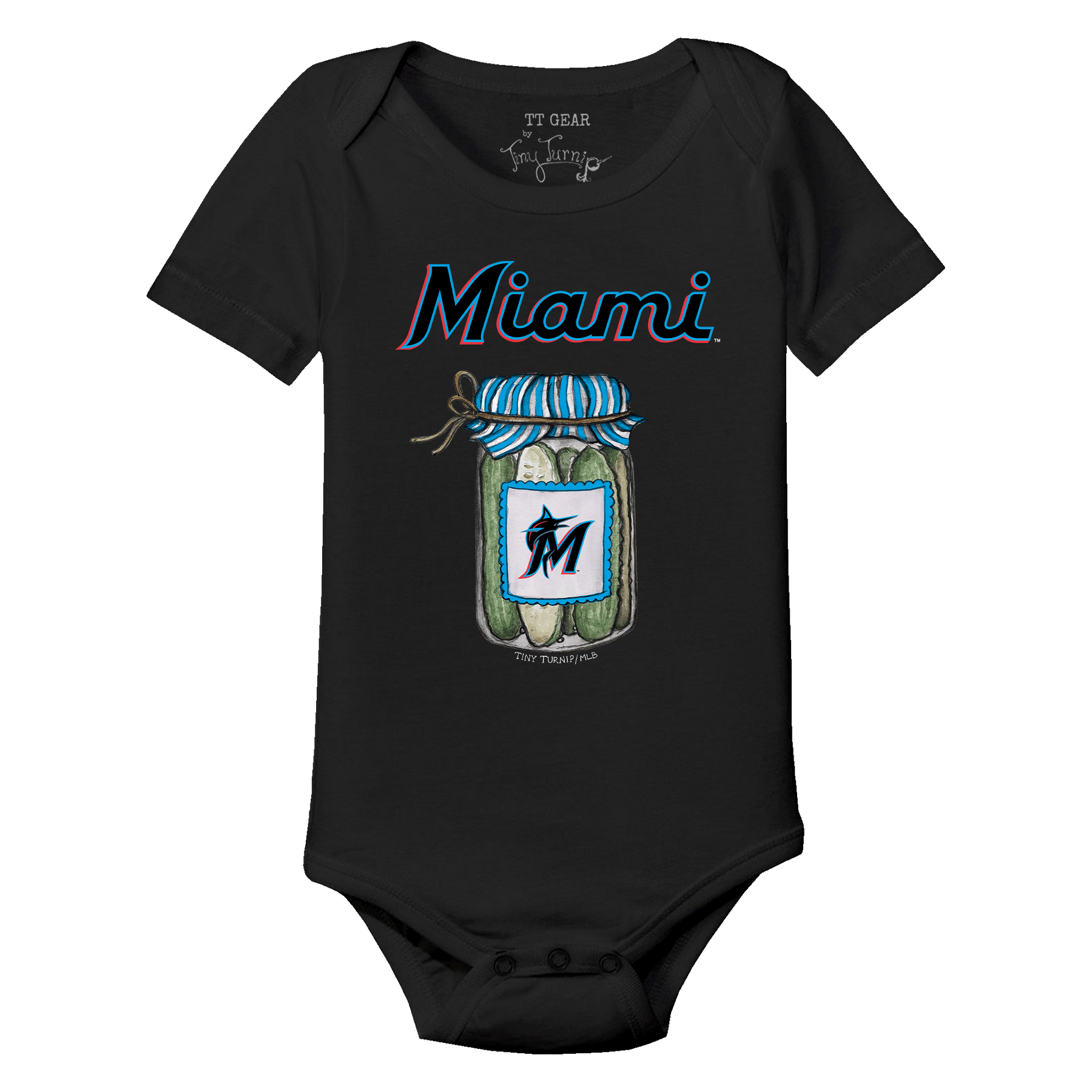 Miami Marlins Pickle Jar Short Sleeve Snapper