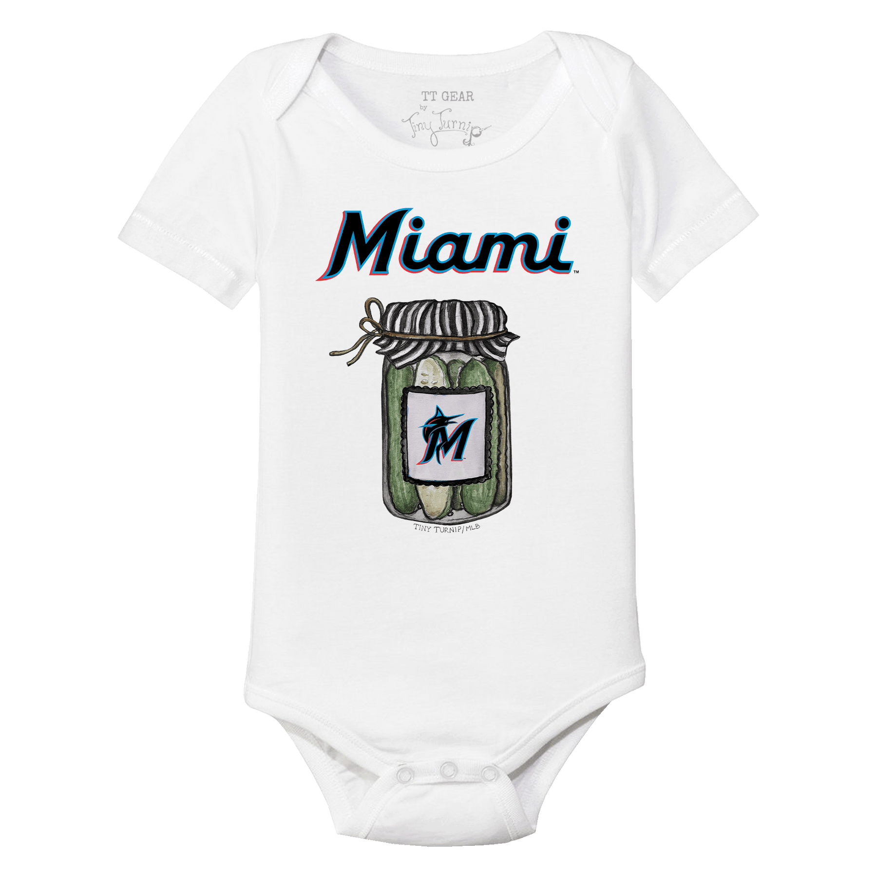Miami Marlins Pickle Jar Short Sleeve Snapper