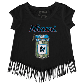 Miami Marlins Pickle Jar Fringe Tee