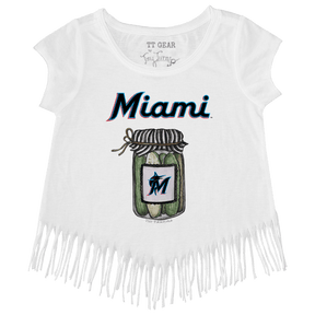 Miami Marlins Pickle Jar Fringe Tee