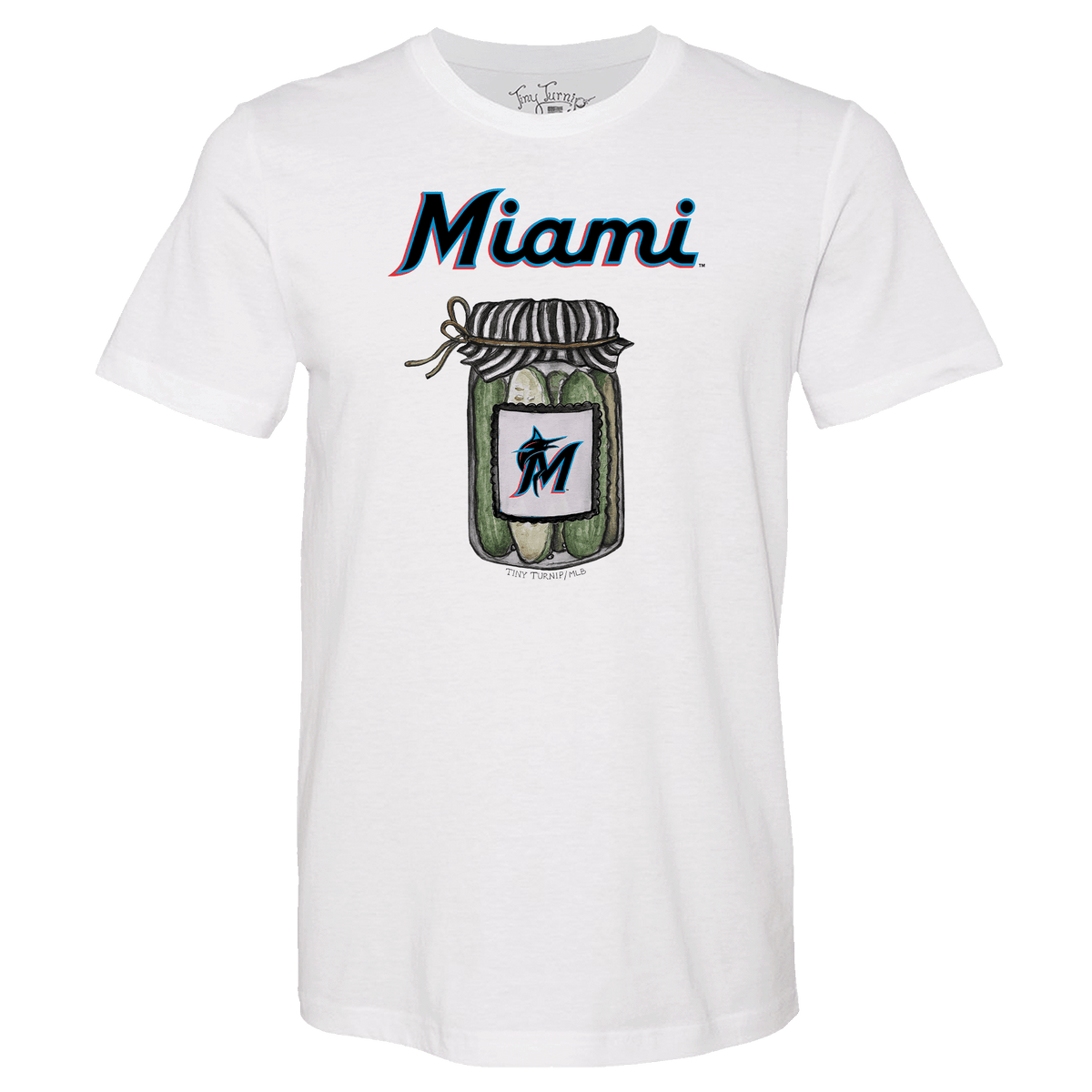 Miami Marlins Pickle Jar Unisex Tee Shirt