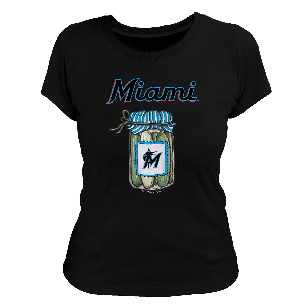 Miami Marlins Pickle Jar Women's Tee Shirt