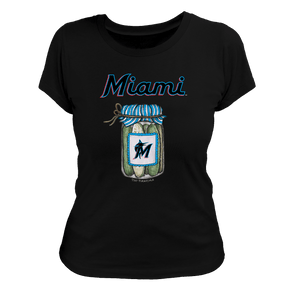 Miami Marlins Pickle Jar Women's Tee Shirt