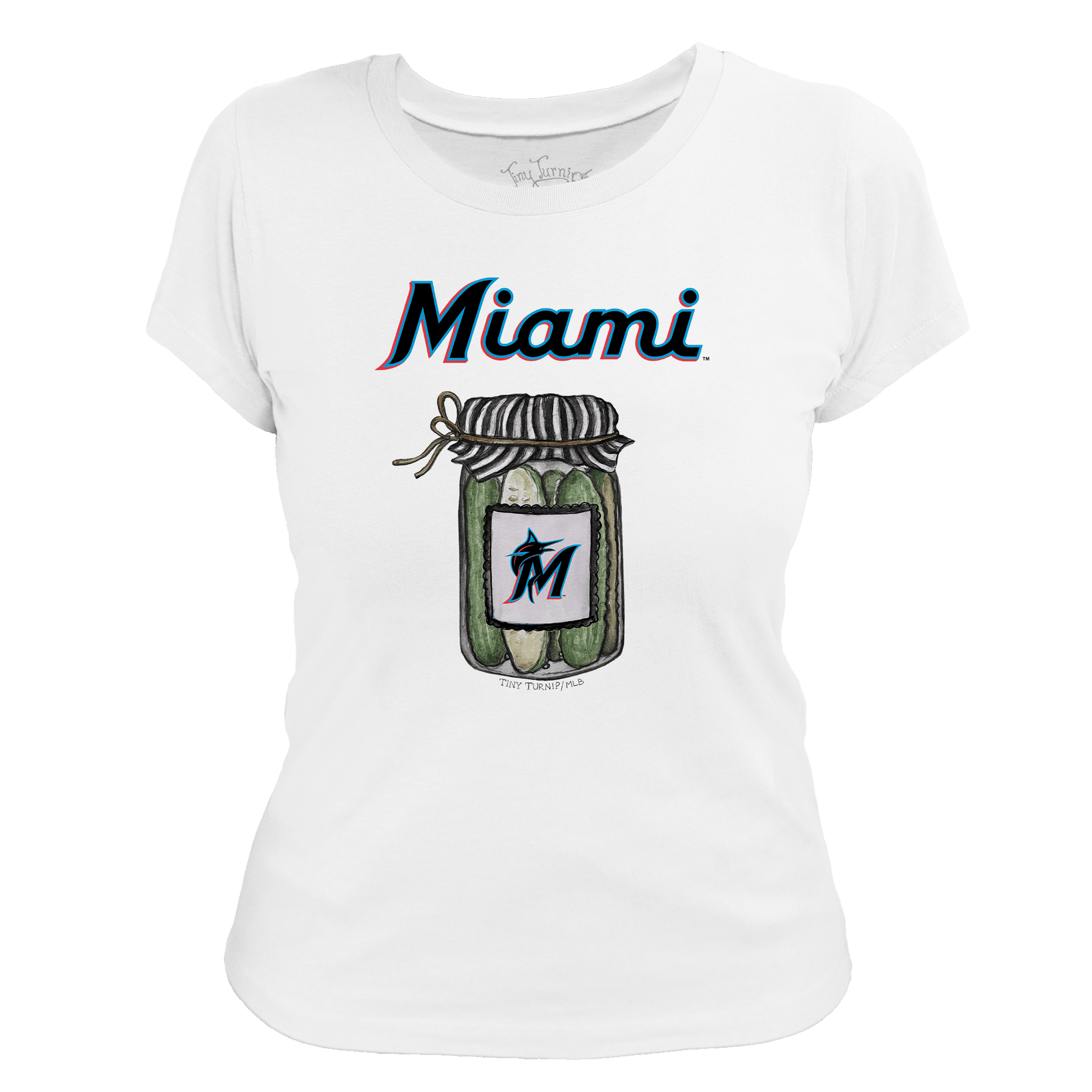 Miami Marlins Pickle Jar Women's Tee Shirt