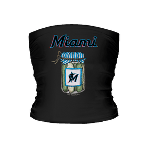 Miami Marlins Pickle Jar Tube Top