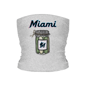 Miami Marlins Pickle Jar Tube Top