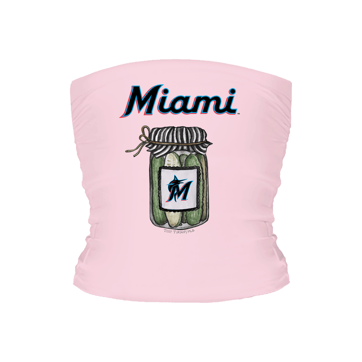 Miami Marlins Pickle Jar Tube Top