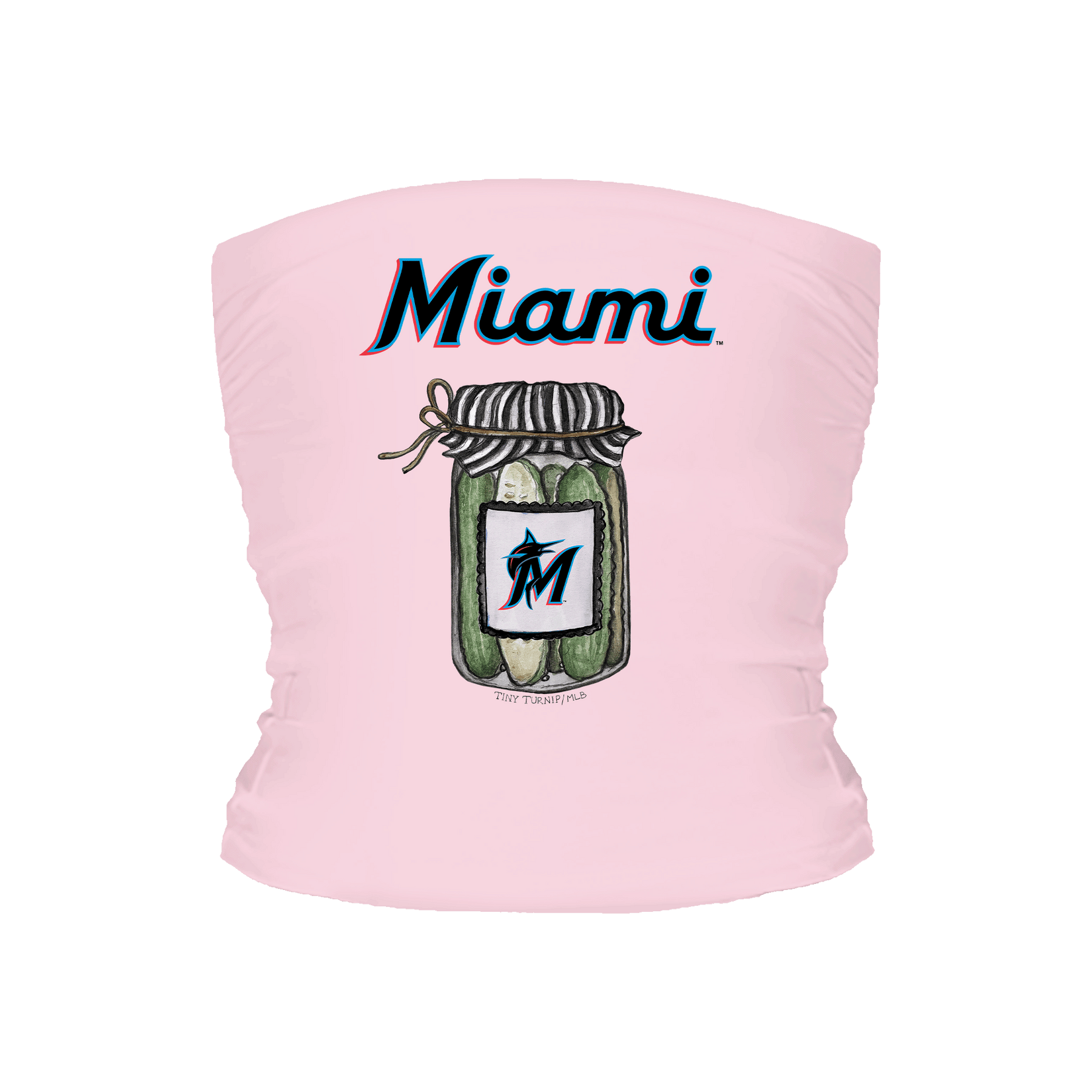 Miami Marlins Pickle Jar Tube Top