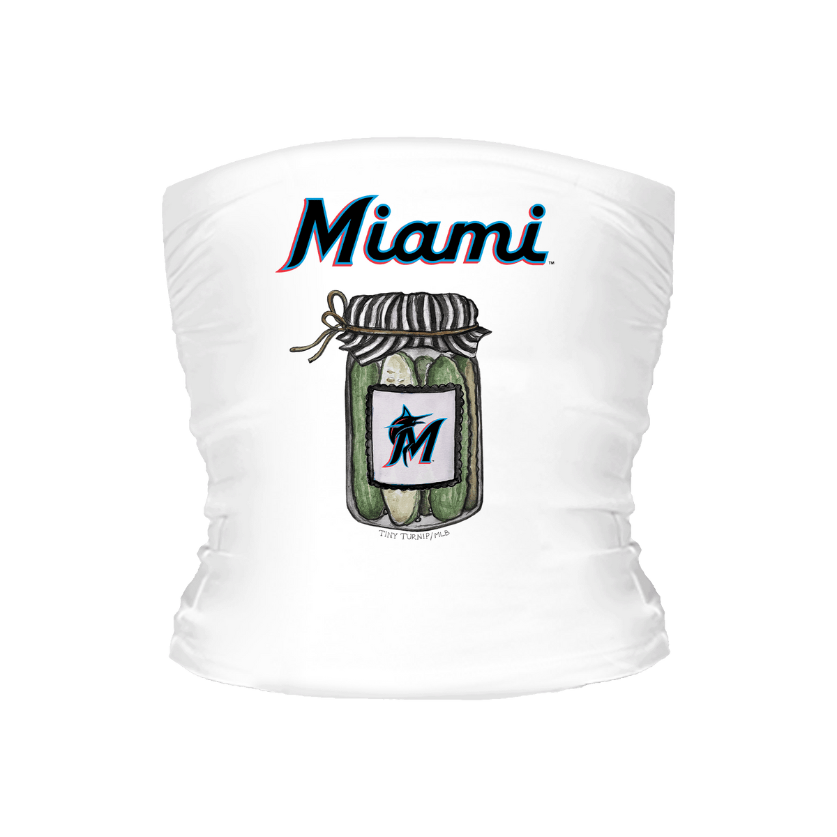 Miami Marlins Pickle Jar Tube Top