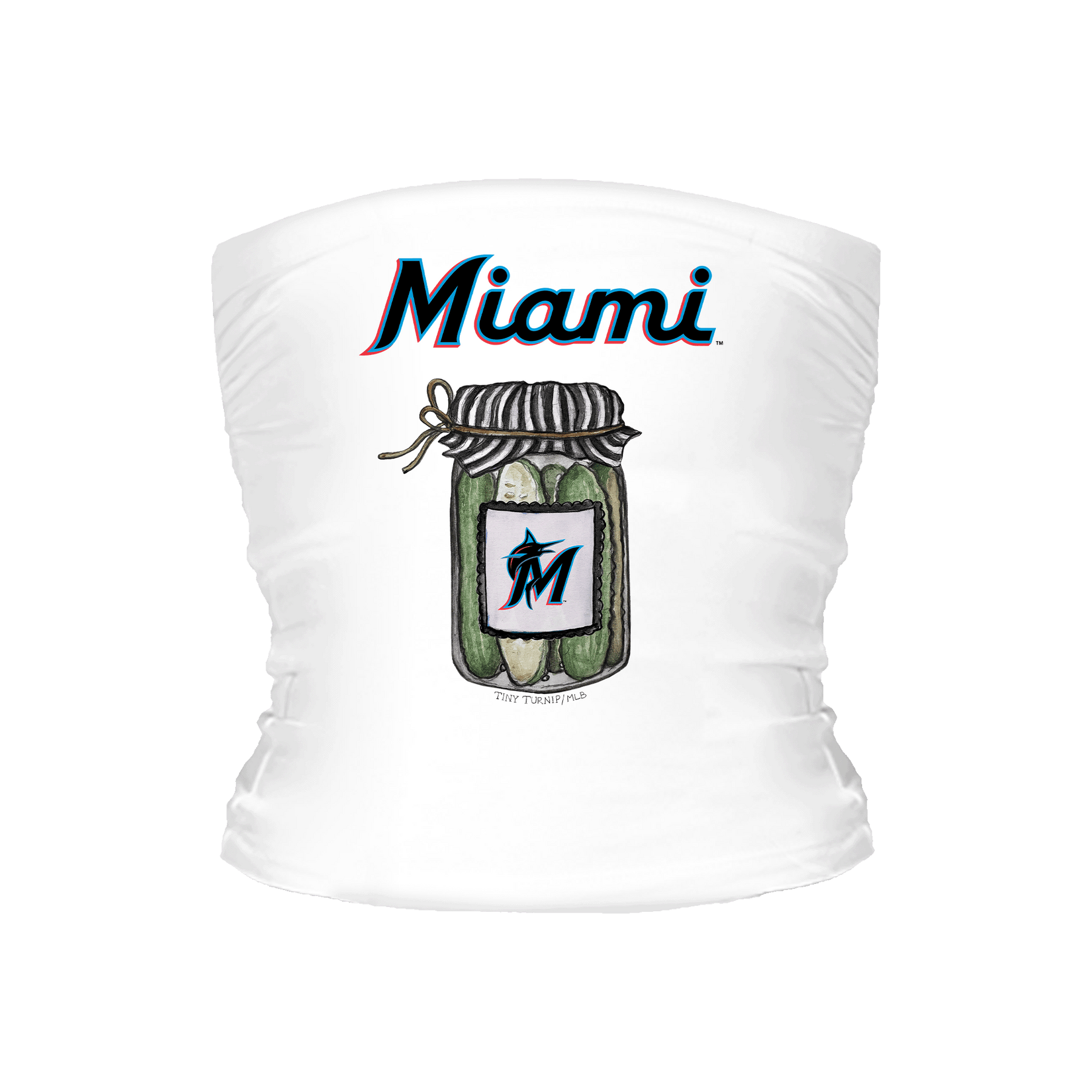 Miami Marlins Pickle Jar Tube Top