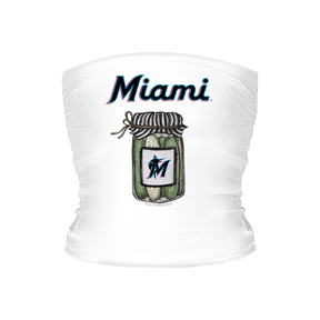 Miami Marlins Pickle Jar Tube Top
