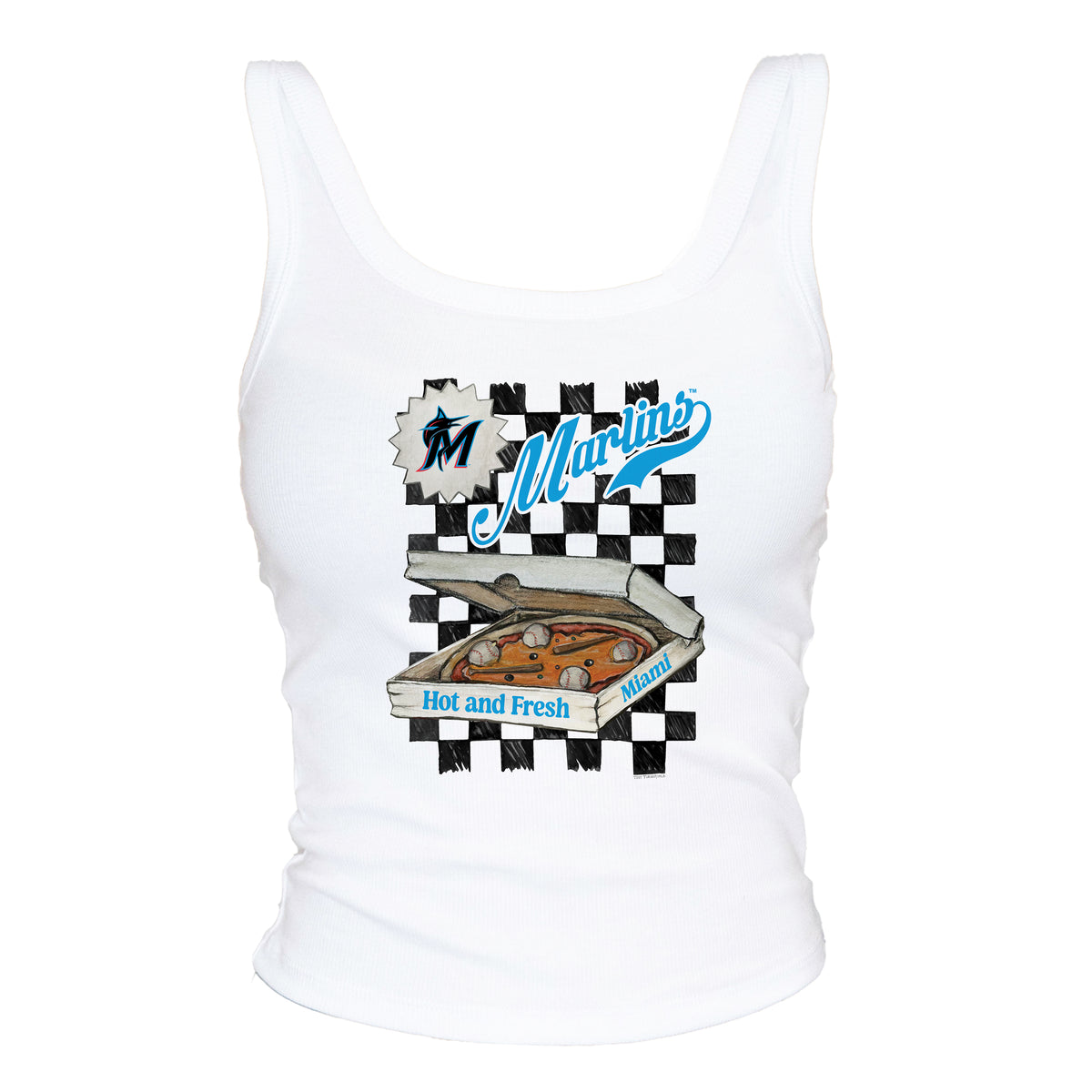 Miami Marlins Pizza Tank