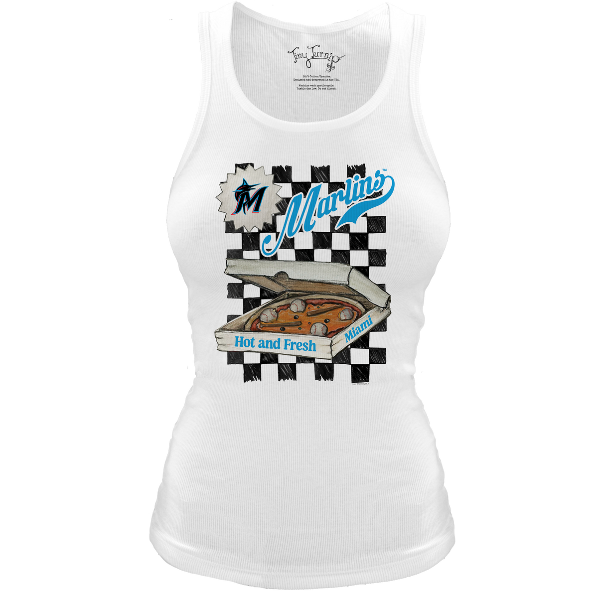Miami Marlins Pizza Classic Tank