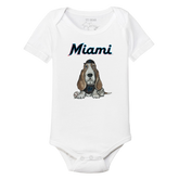 Miami Marlins Puddy Short Sleeve Snapper - Tiny Turnip