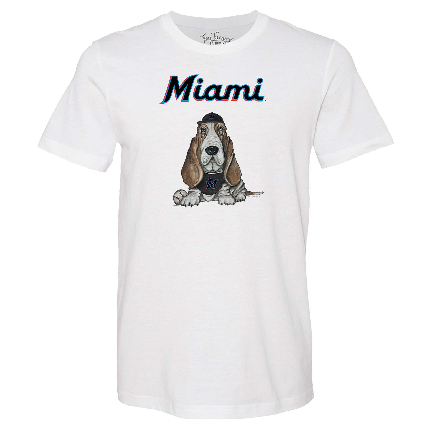 Miami Marlins Puddy Unisex Tee Shirt - Tiny Turnip