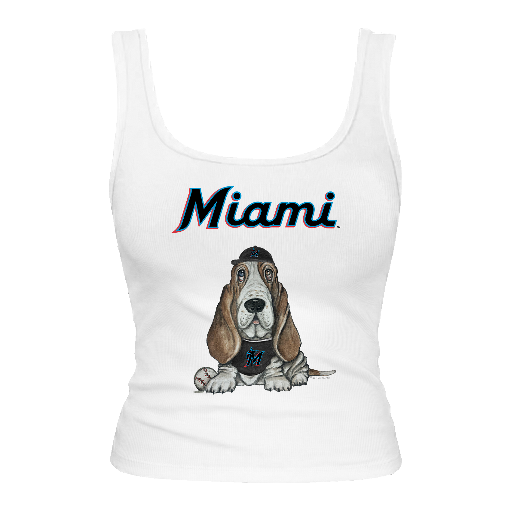 Miami Marlins Puddy Emmy Tank
