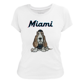 Miami Marlins Puddy Women's Tee Shirt - Tiny Turnip
