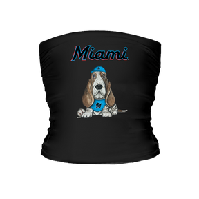 Miami Marlins Puddy Tube Top - Tiny Turnip