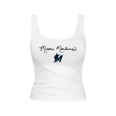 Miami Marlins Logo Script Emmy Tank