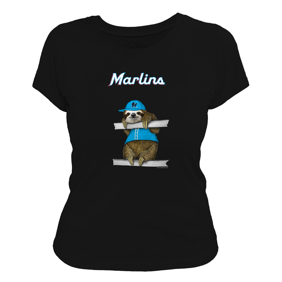 Miami Marlins Sloth Tee Shirt