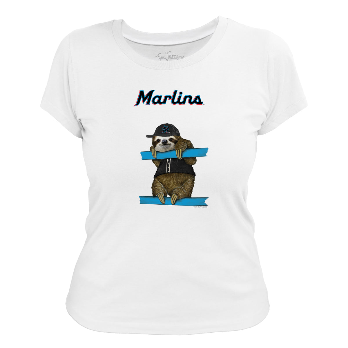 Miami Marlins Sloth Tee Shirt