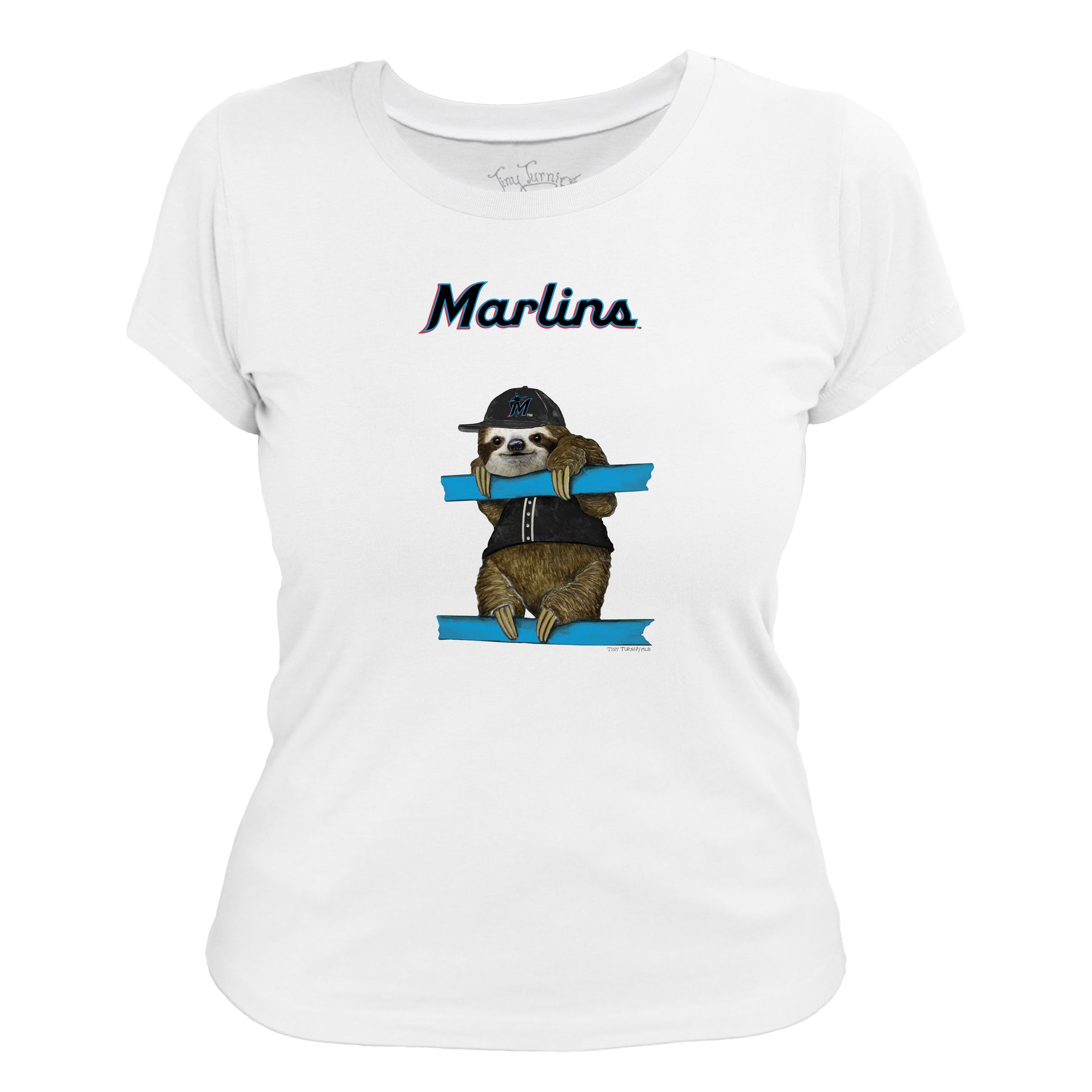 Miami Marlins Sloth Tee Shirt