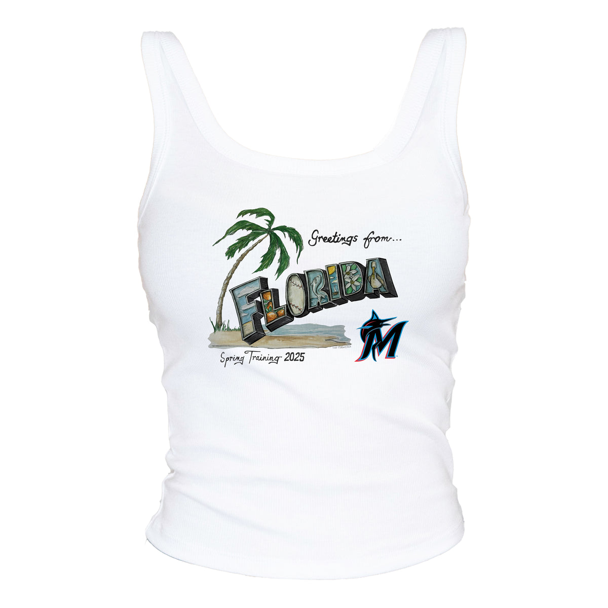 Miami Marlins Spring Training 2025 Tank