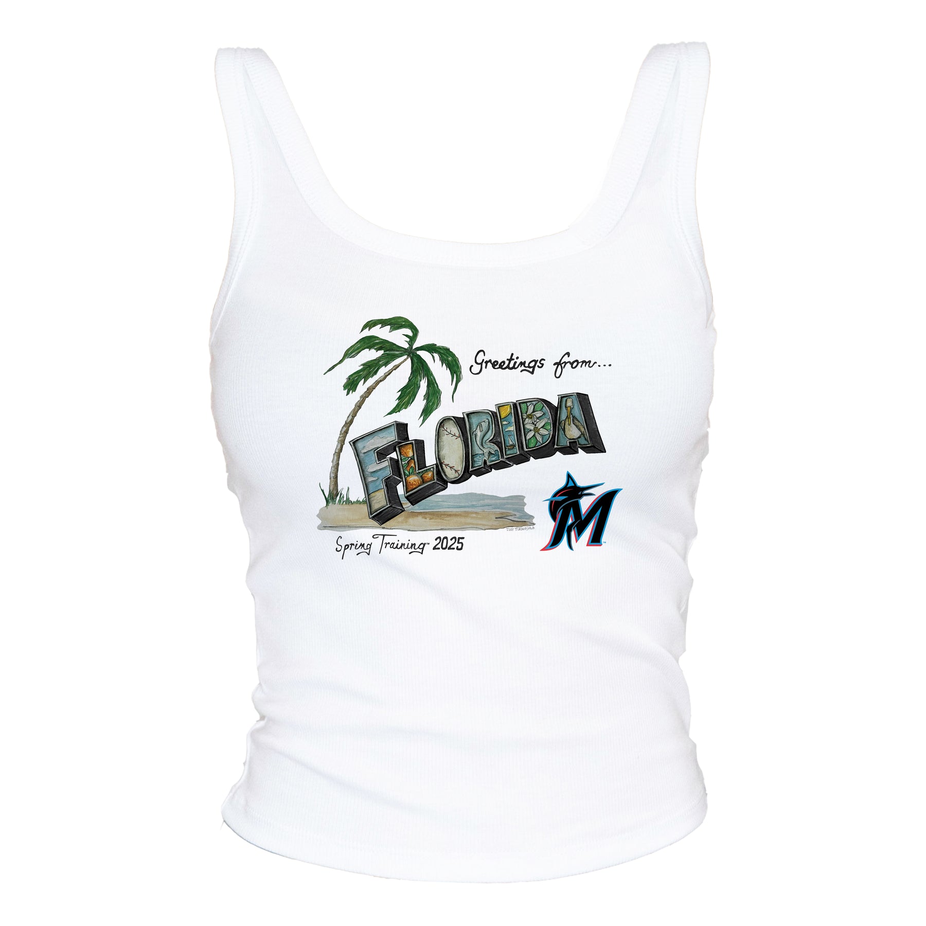 Miami Marlins Spring Training 2025 Tank