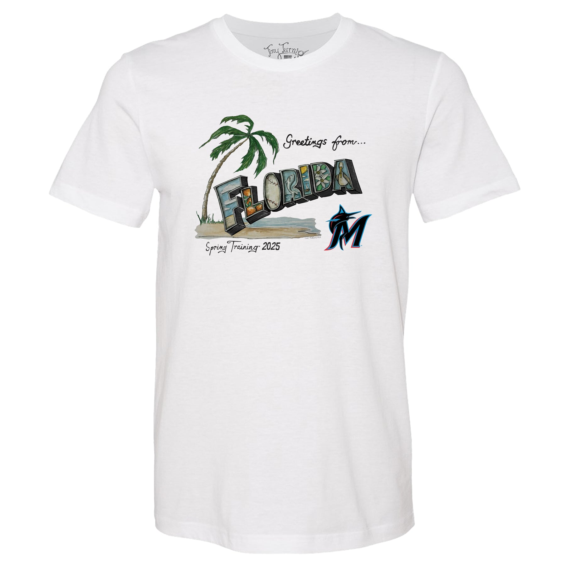 Miami Marlins Spring Training 2025 Tee Shirt