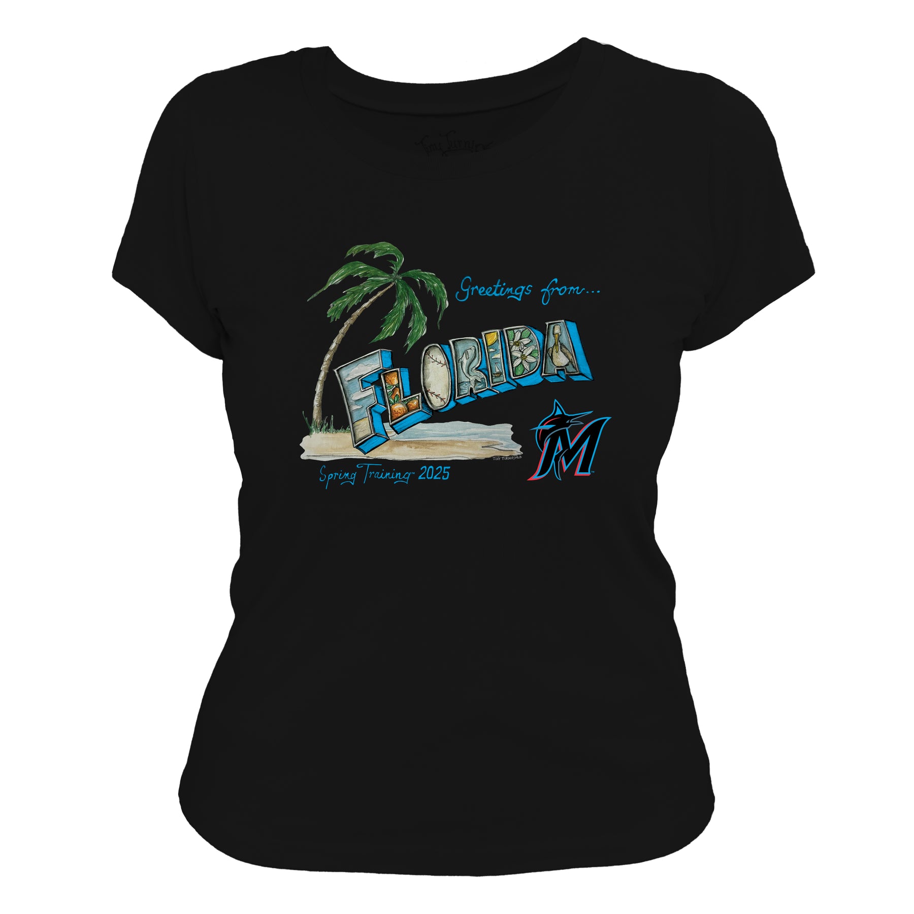 Miami Marlins Spring Training 2025 Tee Shirt