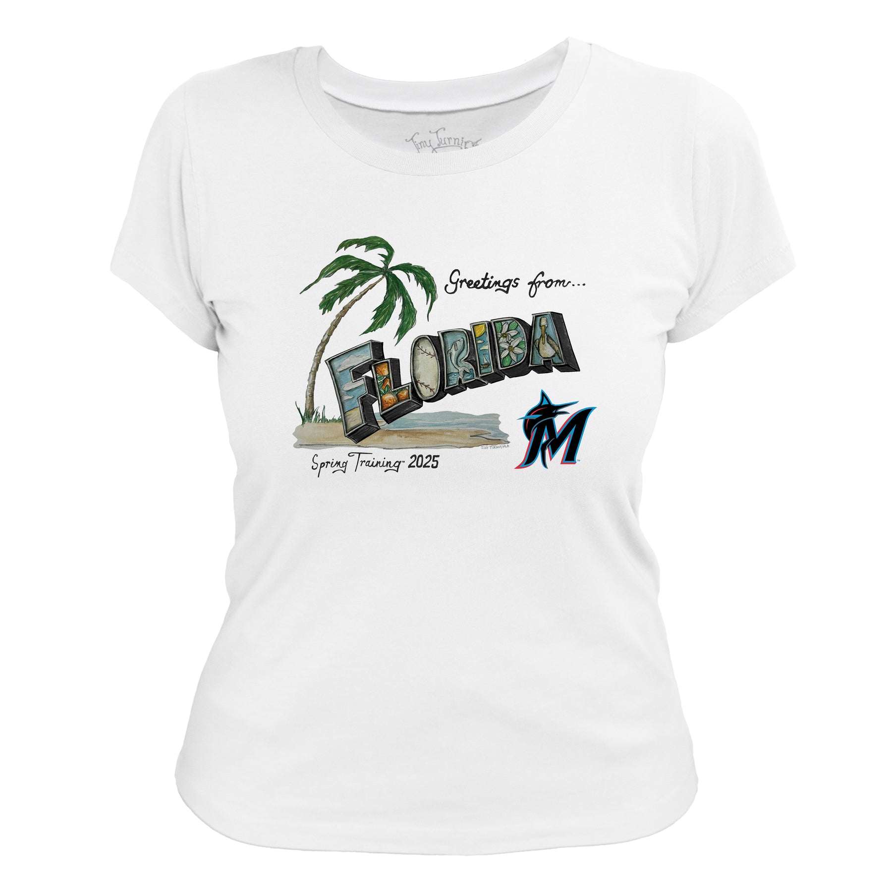 Miami Marlins Spring Training 2025 Tee Shirt