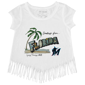 Miami Marlins Spring Training 2025 Fringe Tee