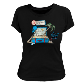 Miami Marlins Spring Training 2026 Women's Tee Shirt - Tiny Turnip