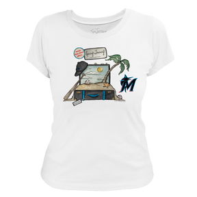 Miami Marlins Spring Training 2026 Women's Tee Shirt - Tiny Turnip