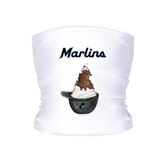Miami Marlins Sundae Helmet Tube Top