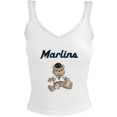 Miami Marlins Teddy Lace Tank